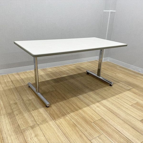 オカムラ ミーティングテーブル 完成品 8176 W1500 D750 グレー