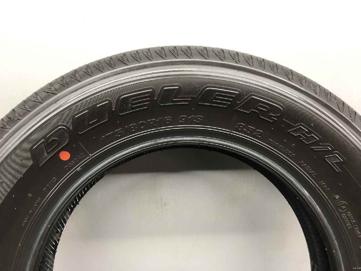 走行短め】2025年製 BS BRIDGESTONE DUELER H/L 852 175/80R16 16 