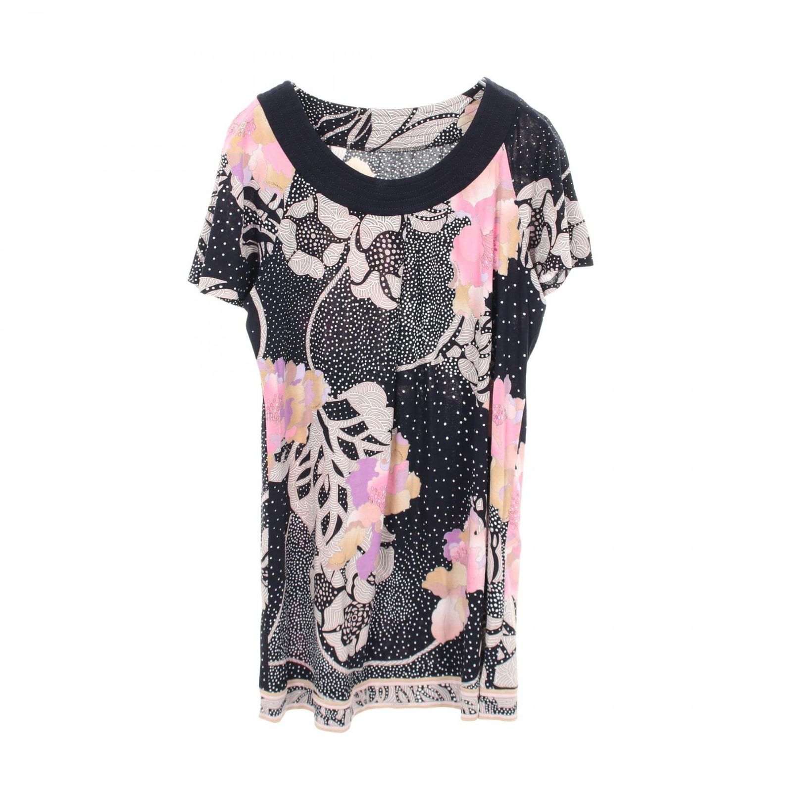 LEONARD FASHION レオナールファッション 花柄 半袖 チュニック - メルカリ
