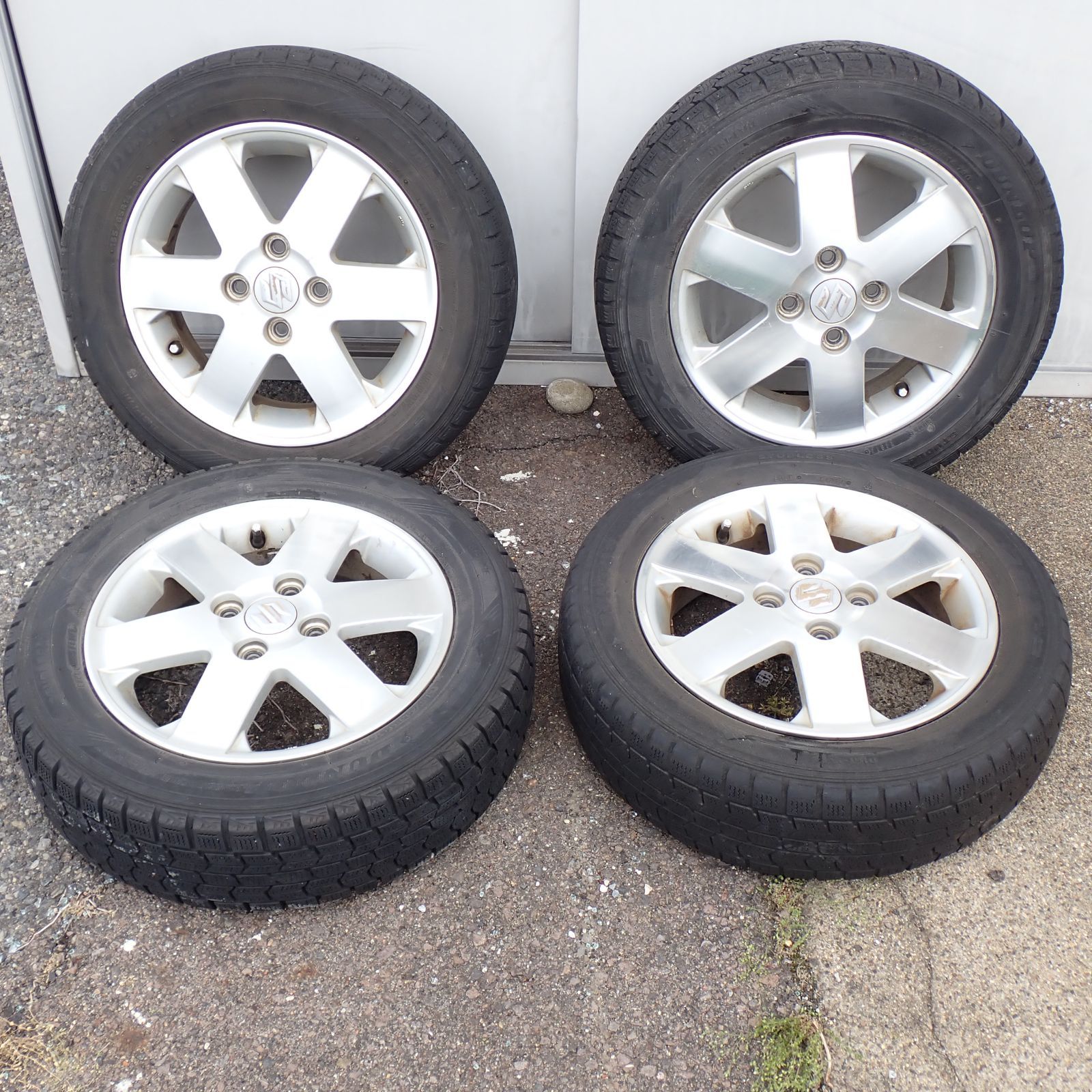 車 SUZUKI スズキ ハスラー 純正ホイール 4穴 4本セット 14*4.5J 165/