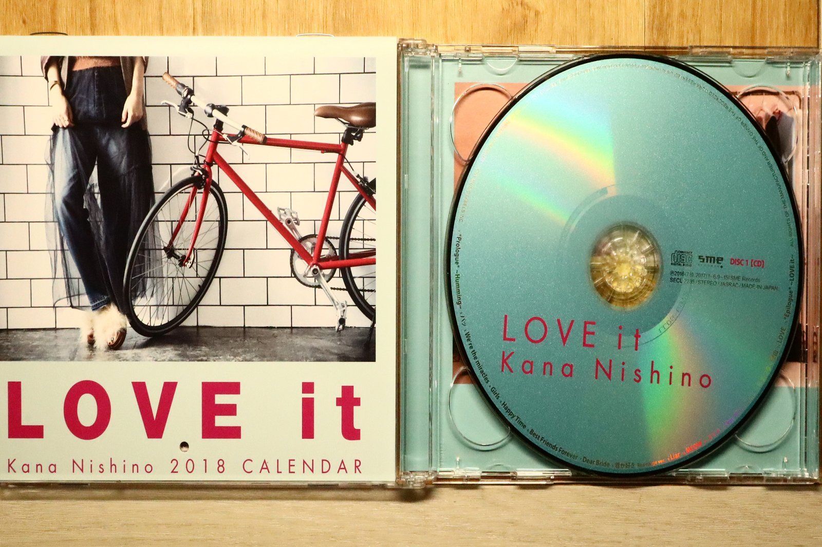 Kana Nishino Love it CD + DVD セット 国内盤CD☆西野カナ/Kana Nishino□ LOVE it(初回生産限定盤)(DVD付