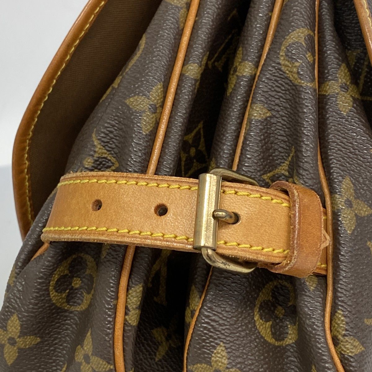 【6dc3951】ルイヴィトン ショルダーバッグ モノグラム ソミュール30 M42256 ブラウン【中古】レディース LOUIS VUITTON（ルイ・ヴィトン） ソミュール30 モノグラム ショルダー