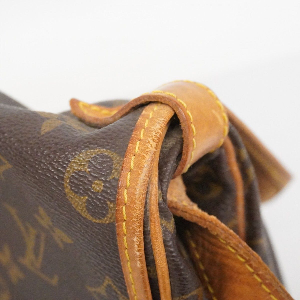 【6dd4221】ルイヴィトン ショルダーバッグ モノグラム ソミュール35 M42254 ブラウン【中古】レディース LOUIS VUITTON（ルイ・ヴィトン） 【6dd4221】ルイヴィトン ショルダー