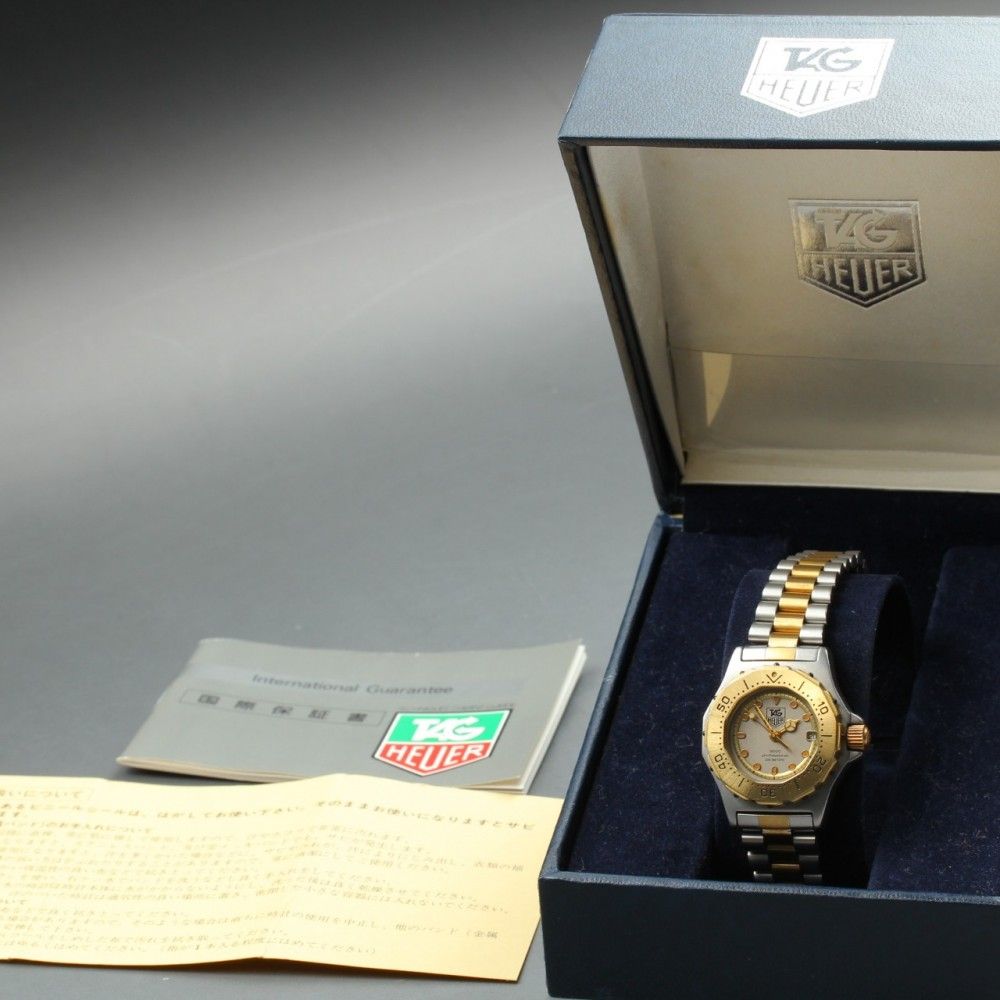 稼働品】TAG Heuer プロフェッショナル3000 934.208 付属品付き 