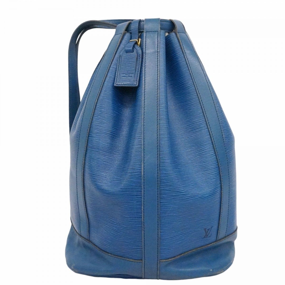 【6dd4074】ルイヴィトン ショルダーバッグ エピ ランドネGM M43085 トレドブルー【中古】レディース LOUIS VUITTON - 【6dd4074】ルイヴィトン ショルダーバッグ エピ