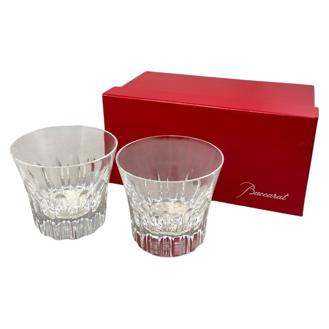 0408-008 Baccarat (バカラ) グラス 2011 エトナ 2Pセット Baccarat イヤータンブラー グラス 2点セット ペア 2011 エトナ バカラ