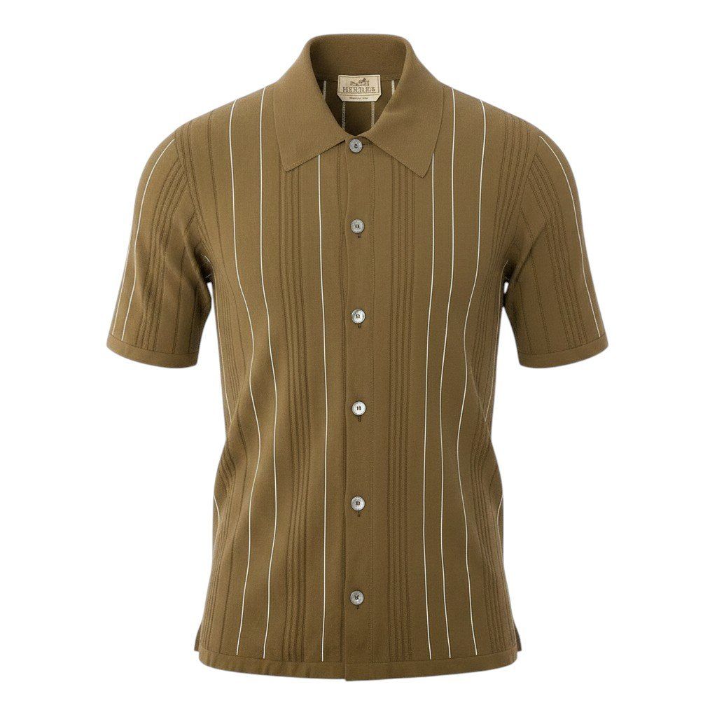 HERMES エルメス 2022AW 朝の散歩 Tシャツ コットン ブラウン Tシャツ | Hermès - エルメス-公式サイト