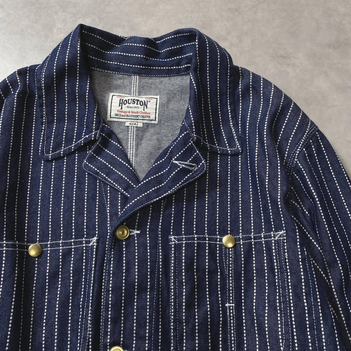 RRL Distressed Wabash カバーオール HOUSTON（ヒューストン） ウォバッシュデニム レイルロード