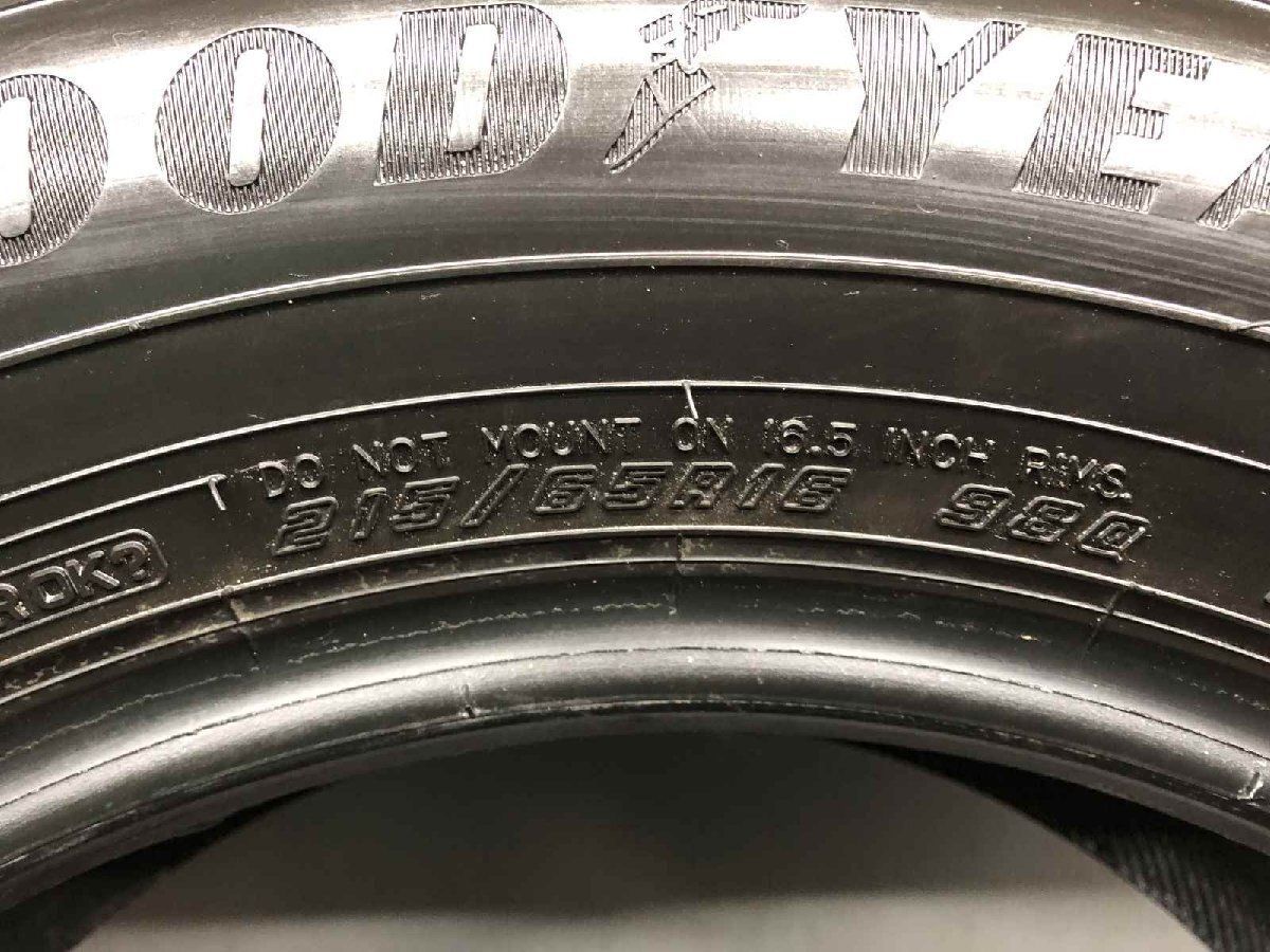 GOODYEAR ICENAVI8 215/55R16 16インチ スタッドレス 1本 21年製 バリ 