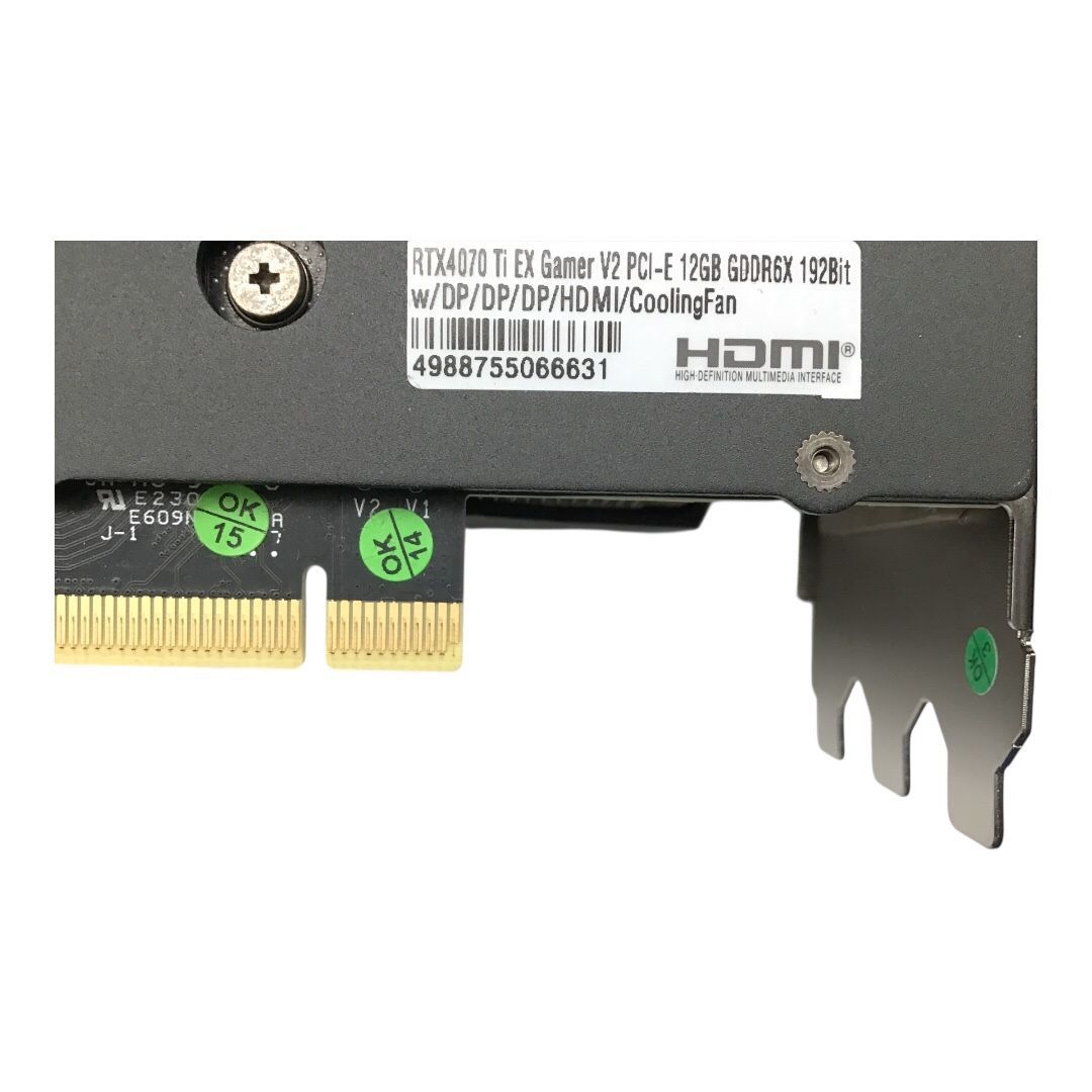 ジャンク】玄人志向 RTX4070Ti GG-RTX4070Ti-E12GB/EX/TP2 - メルカリ