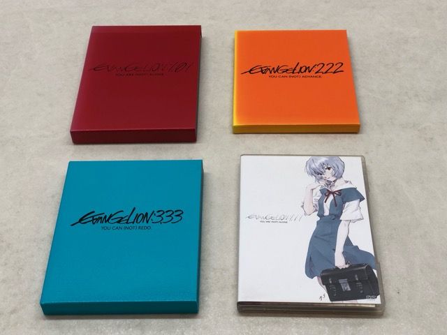 エヴァンゲリオン新劇場版 序破Qシンセット DVD Blu-ray 【E3488-008