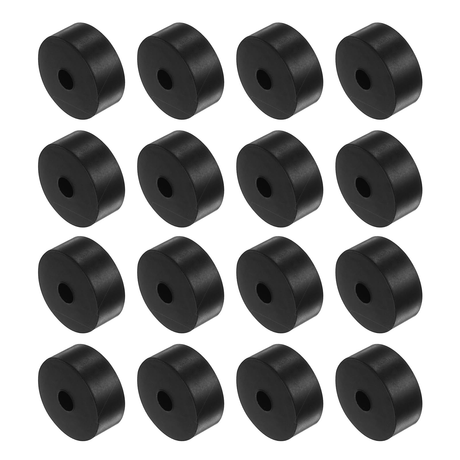 新品 Kozelo 16個入りのゴムスペーサー 12x20x50mm 防振アイソレーションパッド 家庭用車両ボートアクセサリー ネオプレン製 黒