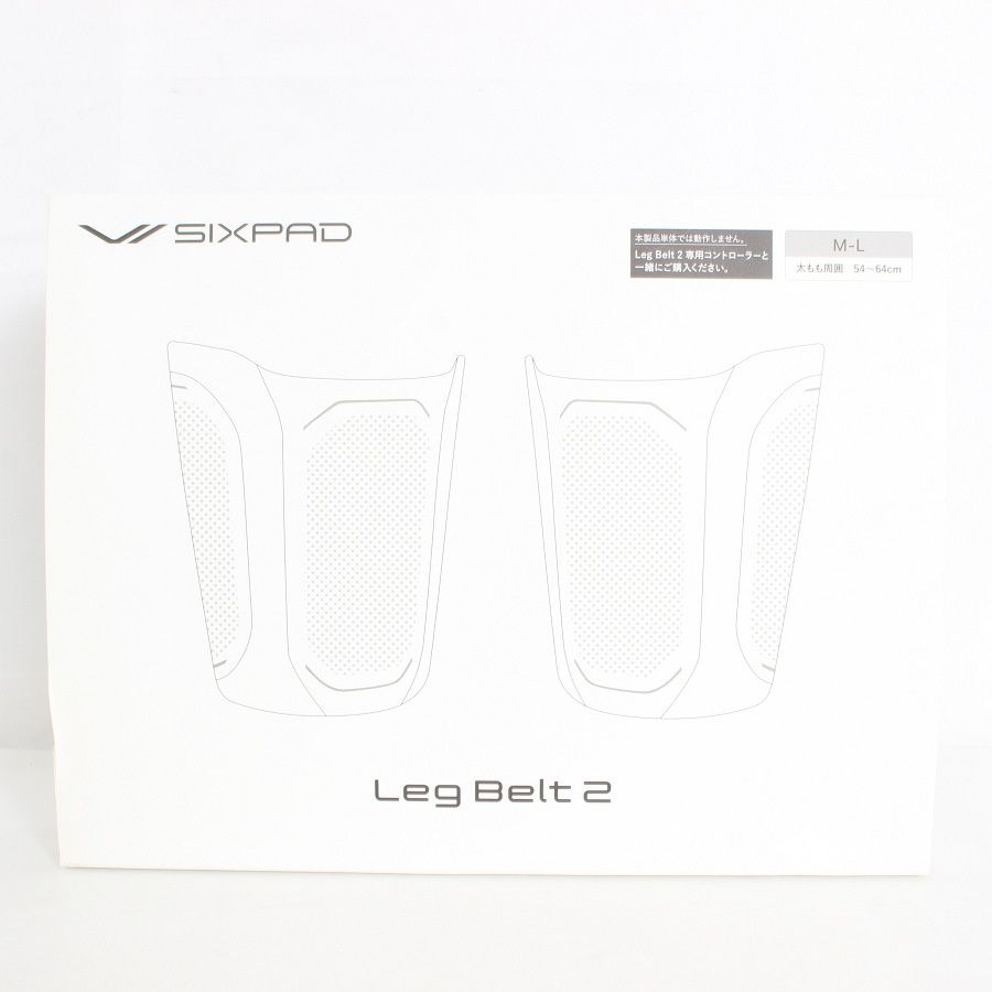 美品】MTG SIXPAD Leg Belt 2 SE-CM-14B-L グレー 専用コントローラー