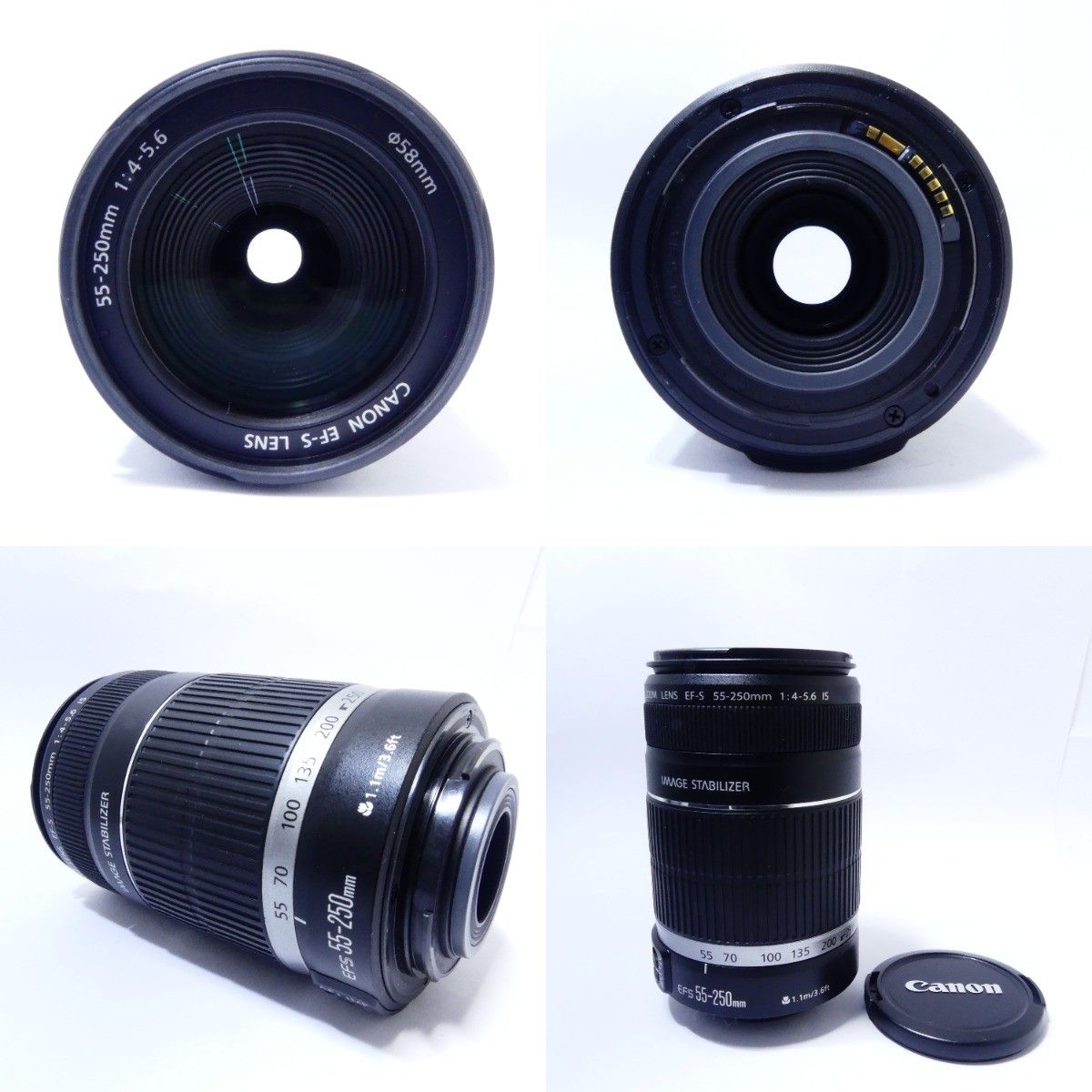 Canon EOS Kiss X3 EF-S 55-250mm 1:4-5.6 IS+EF-S 18-55mm 1:3.5-5.6