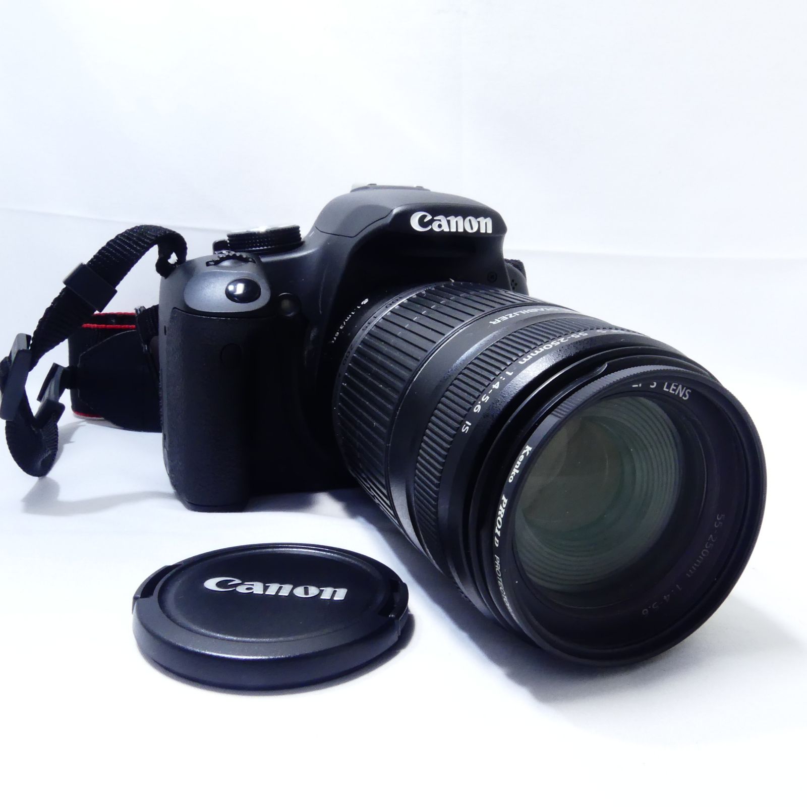 ☆再値下☆送料込み☆CanonEOS KissX3&EF55-200mmUSNⅡ Canon EOS Kiss X3 EF-S 55-250mm 1:4-5.6 IS+EF-S 18-55mm 1:3.5-5.6