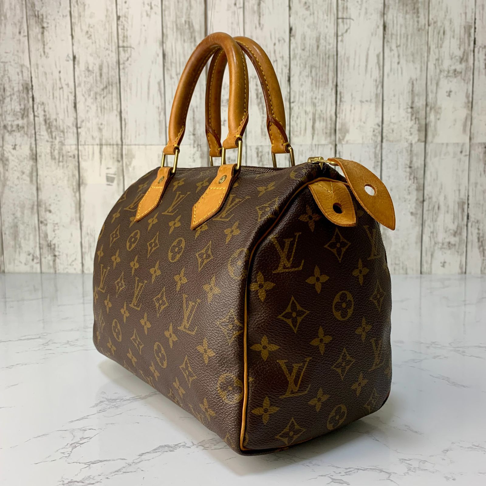 LOUIS VUITTON スピーディ 25 モノグラム ハンドバッグ ミニボストン 