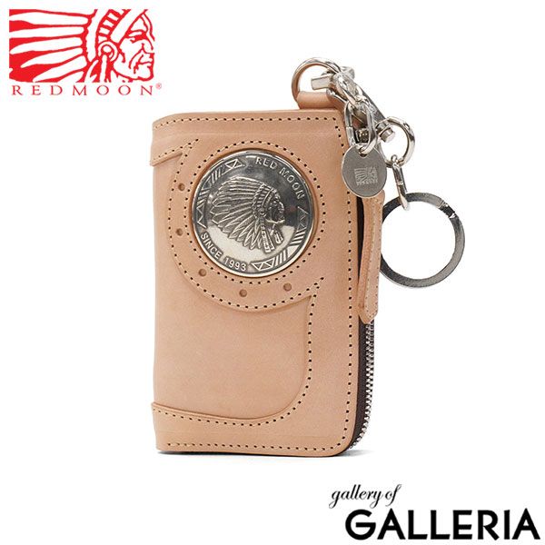 REDMOON レッドムーン 二つ折り財布 レザー ウォレット キーホルダー