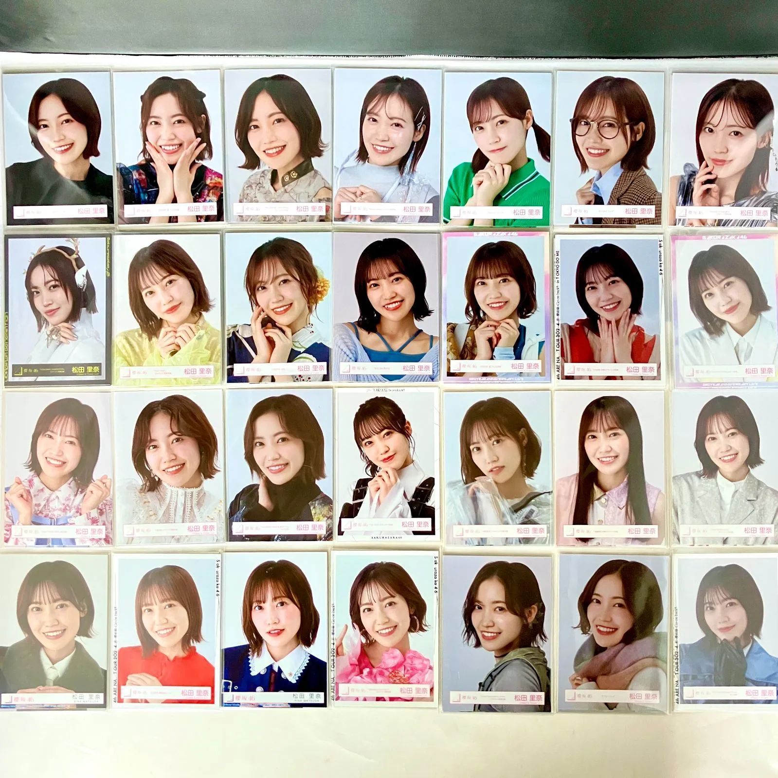 櫻坂46 松田里奈 生写真セット(222種) 櫻坂46 松田里奈 生写真 コンプ セット NL4071P f115 - メルカリ