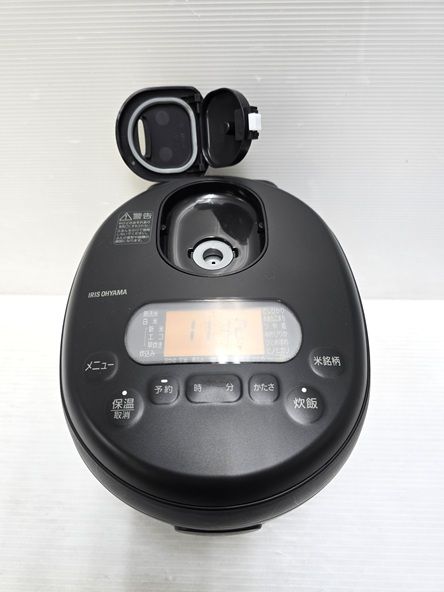 中古品】 アイリスオーヤマ IRIS OHYAMA マイコン式 炊飯器 3合炊き 極 