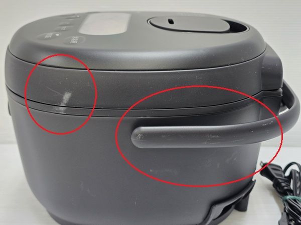 中古品】 アイリスオーヤマ IRIS OHYAMA マイコン式 炊飯器 3合炊き 極 