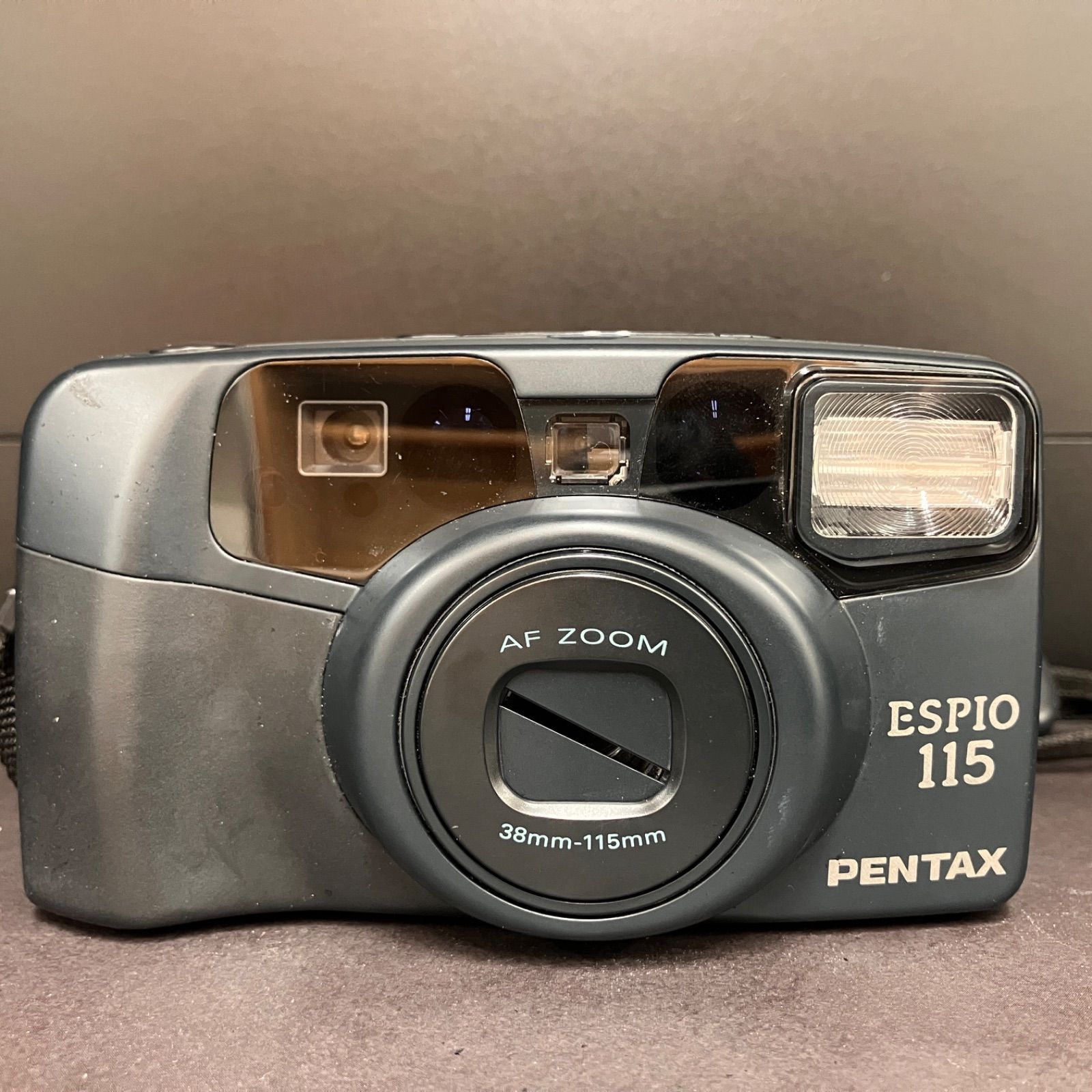 レトロジャンク】PENTAX ESPIO 115 フィルムカメラ 本体・専用ケース付