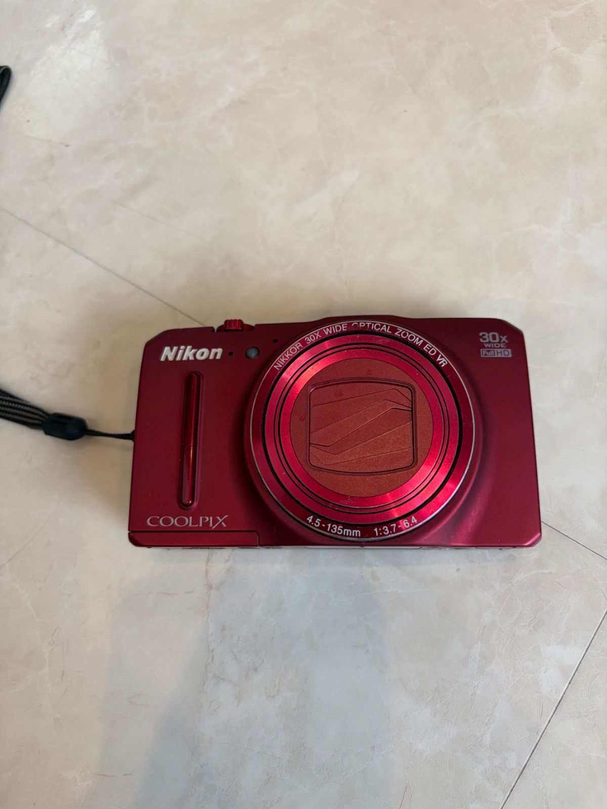 Nikon COOLPIX S9700 レッド コンパクトデジタルカメラ 30倍ズーム 