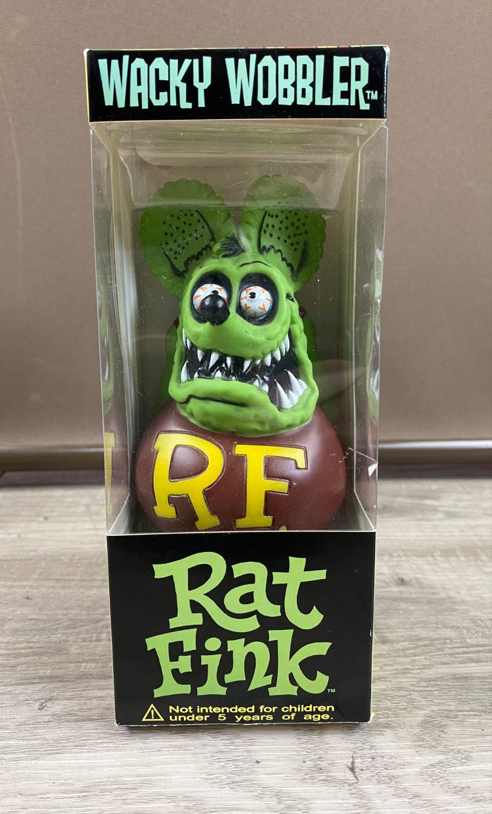 Wacky Wobbler Rat Fink 4体セット Funko Wacky Wobbler Rat Fink Green, Surfboard | eBay