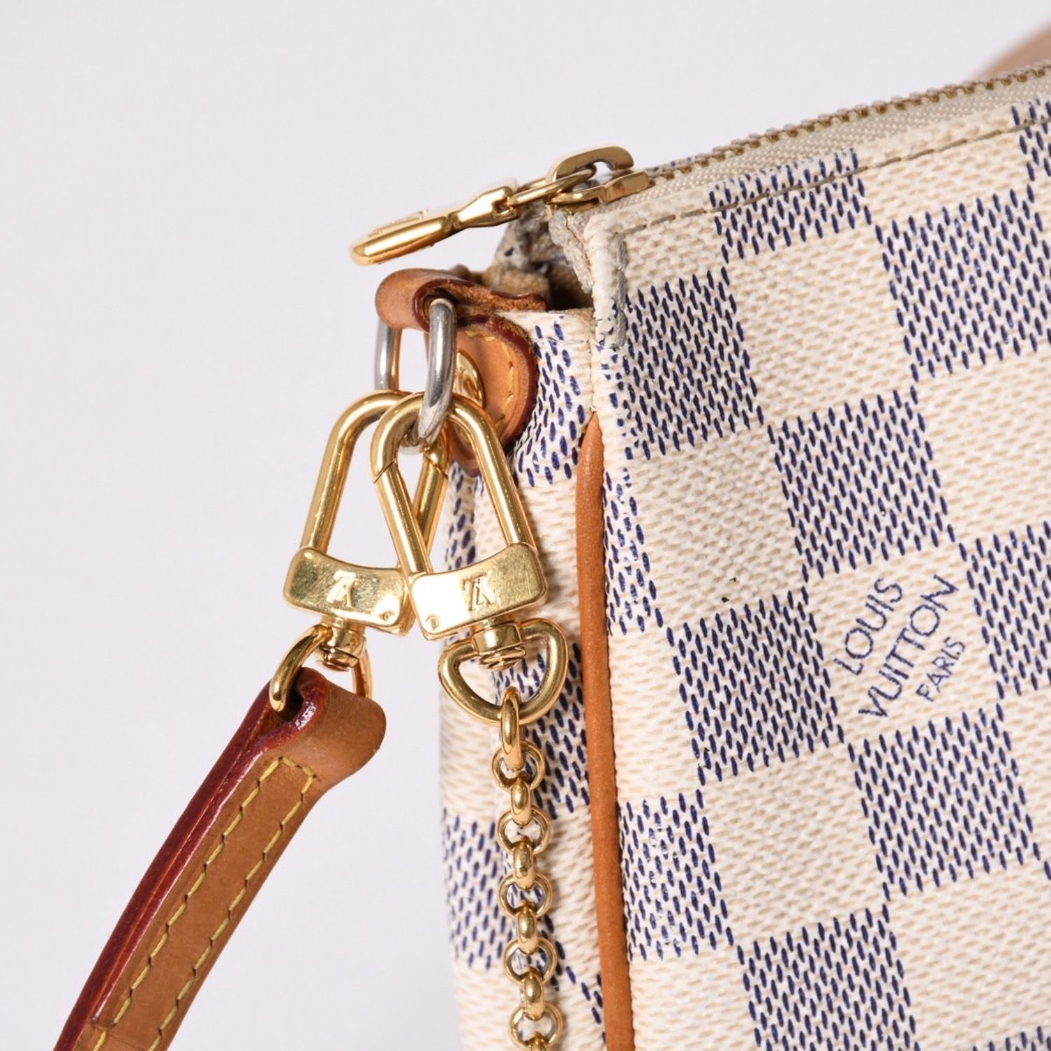 LOUIS VUITTON ルイヴィトン ダミエ アズール エヴァ 2WAY ハンド 
