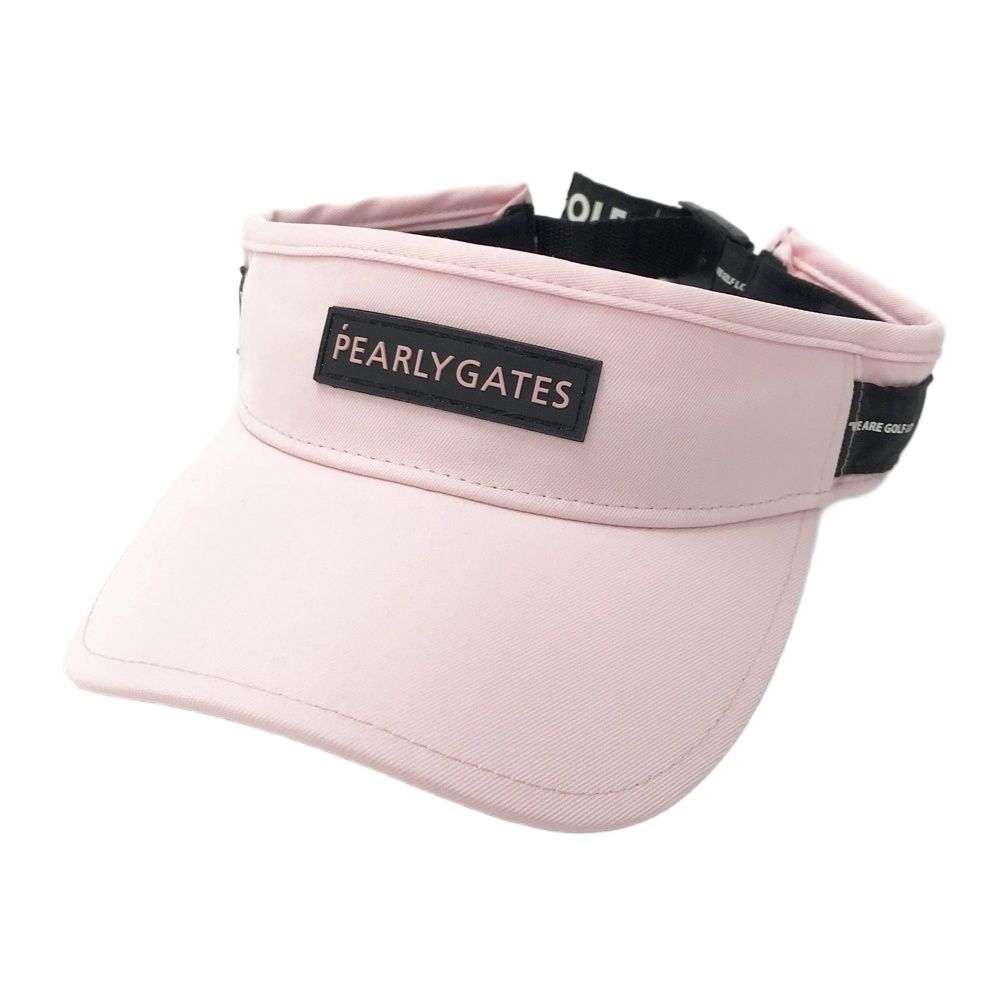 PEARLY GATES パーリーゲイツ サンバイザー ピンク系 FR [240101671001] ゴルフウェア ストスト