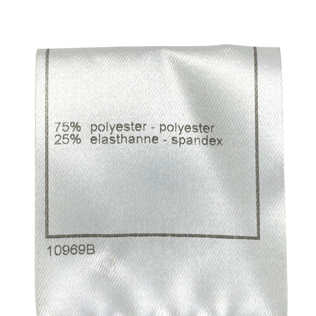 Cd22 CHANEL シャネル シースルーメッシュブラウス パフスリーブ オフショルダー トップス P16717V09413 40サイズ ブラック レディース 女性用u02t Cd22 CHANEL シャネル シースルーメッシュブラウス パフスリーブ オフ