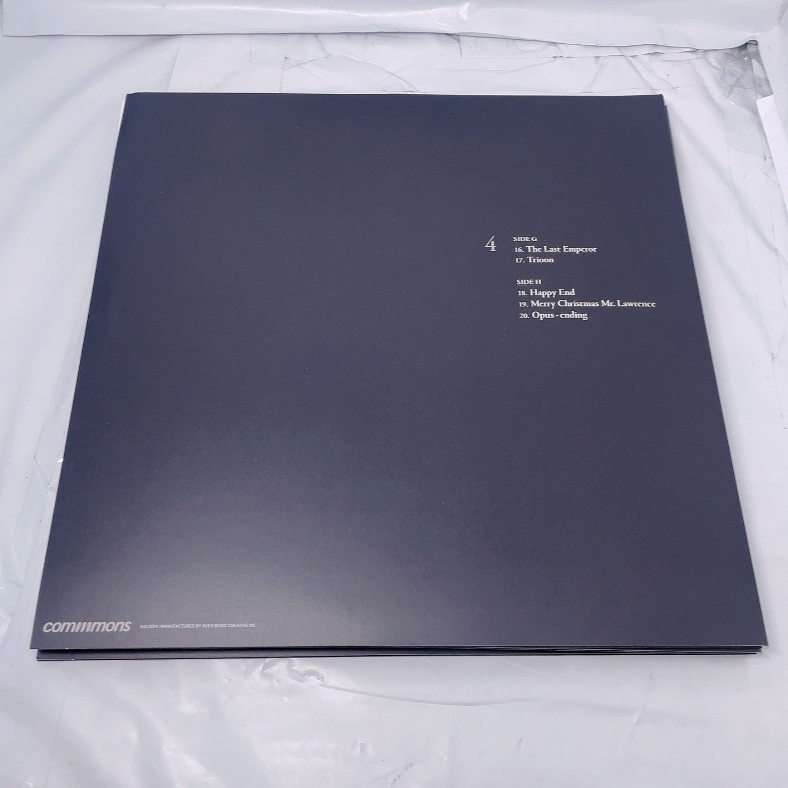 坂本龍一 opus アナログレコード 4枚組 Opus (4枚組アナログレコード) : 坂本龍一 | HMV&BOOKS online - RZJM