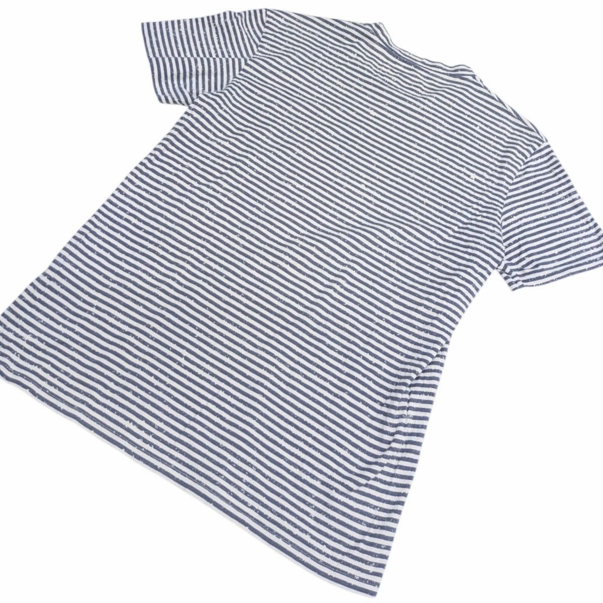 YVES SAINT LAURENT イブサンローラン クルーネックTシャツ YSLロゴ 