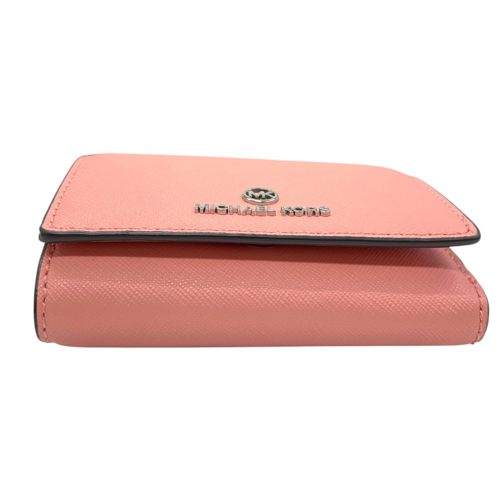 MICHAEL KORS マイケルコース 折り畳み 財布 ピンク レディース財布 袋付き【中古品】U103932RK MICHAEL KORS マイケルコース 折り畳み 財布 ピンク レディース財布 袋