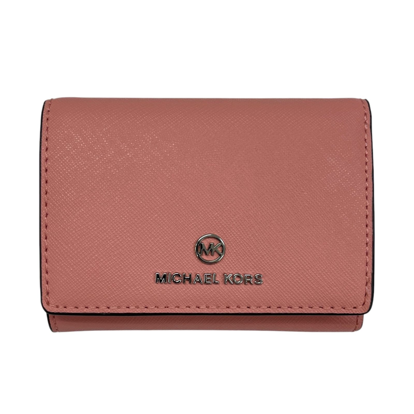 MICHAEL KORS マイケルコース 折り畳み 財布 ピンク レディース財布 袋付き【中古品】U103932RK MICHAEL KORS マイケルコース 折り畳み 財布 ピンク レディース財布 袋