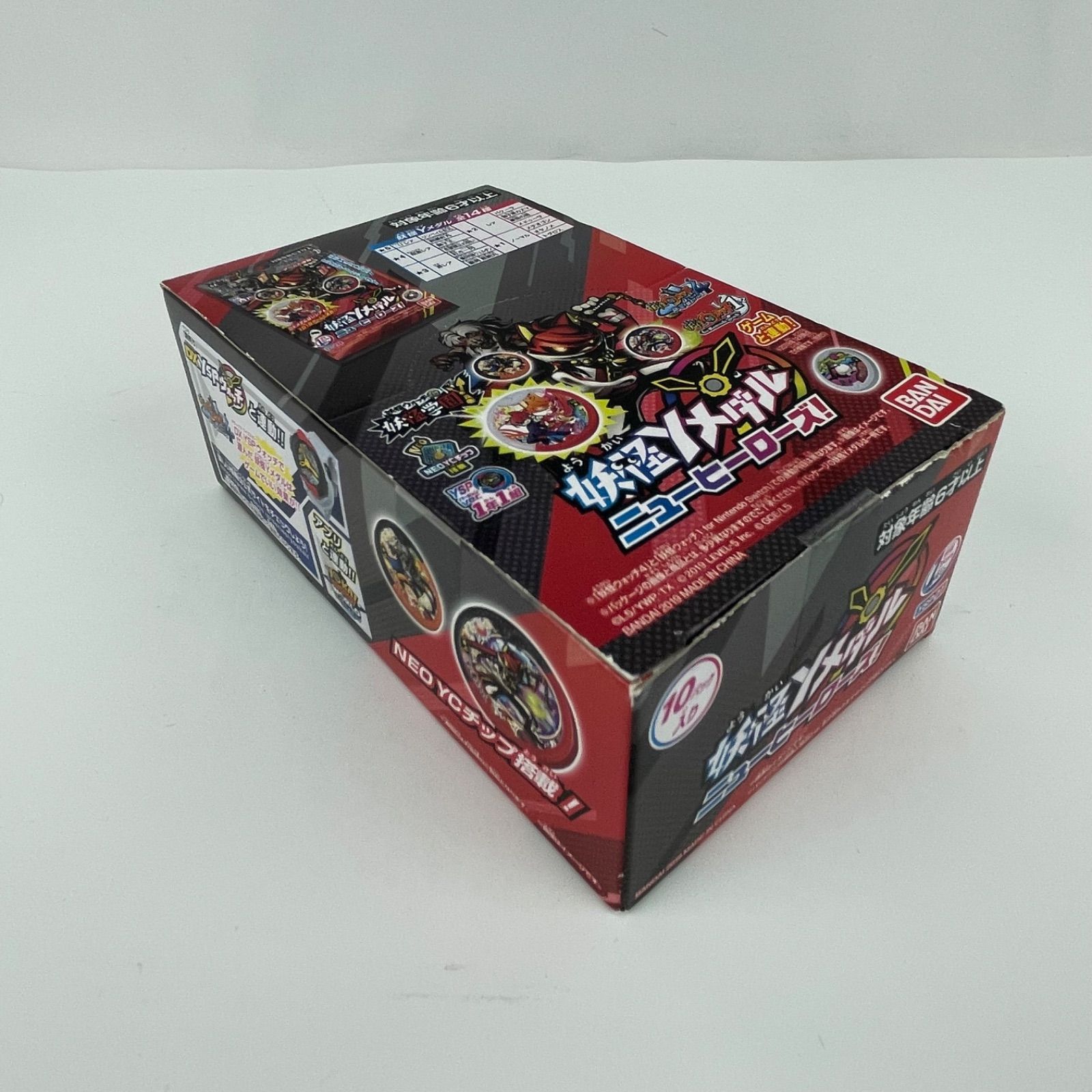 新品】妖怪ウォッチ 妖怪Yメダル ニューヒーローズ！ 10個入りBOX