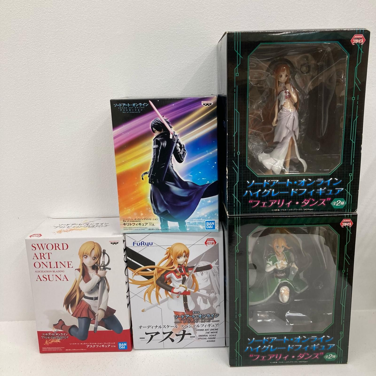 SAO ソードアート・オンライン フィギュア まとめ売り イオン広店】 SAO フィギュア まとめセット ソードアート・オンライン