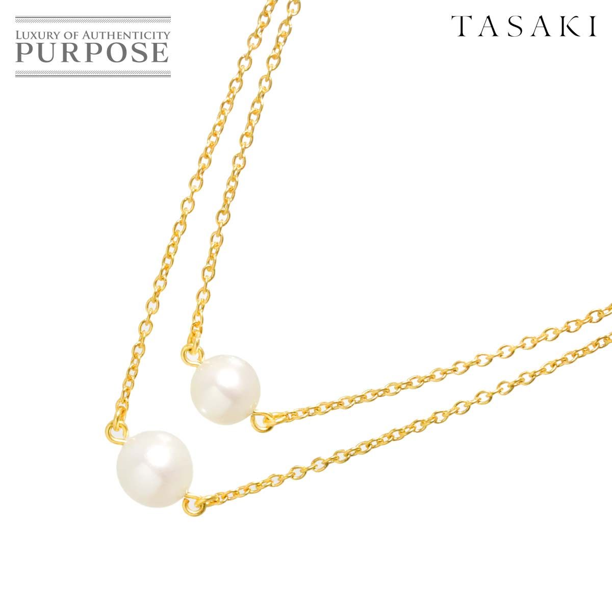 アウトレットの人気商品 TASAKI タサキ アコヤ真珠ネックレス 6.5mm 
