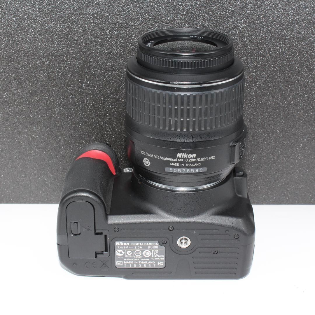 美品・動作確認済・ショット数5732】Nikon D3100標準レンズセット