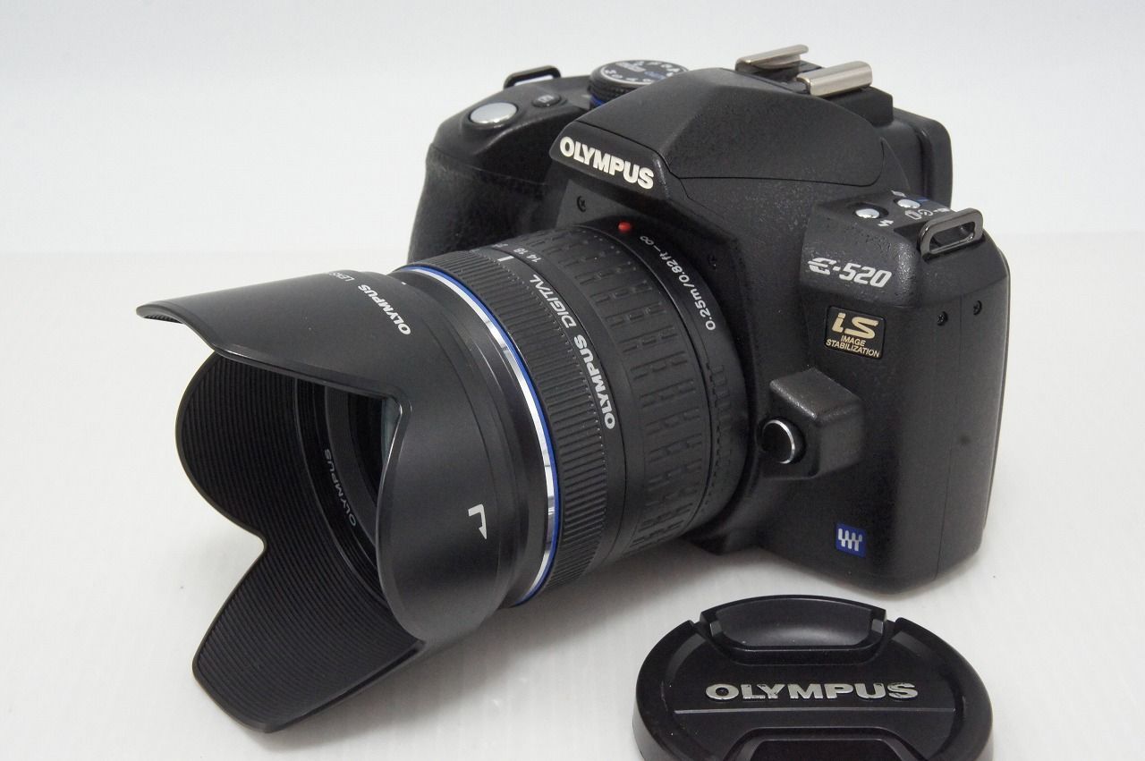 ★超美品セット★Olympus E-520 14-42mm オリンパス 良品 OLYMPUS オリンパス E-520 + ZUIKO DIGITAL ED 14-42mm F3.5-5.6