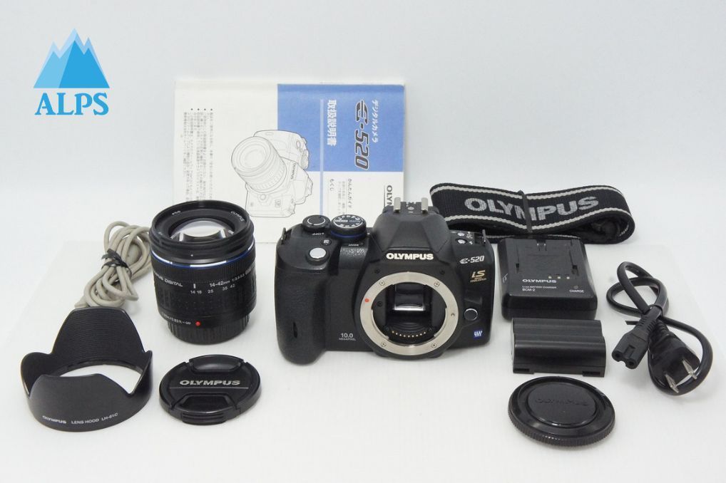 良品 OLYMPUS オリンパス E-520 + ZUIKO DIGITAL ED 14-42mm F3.5-5.6