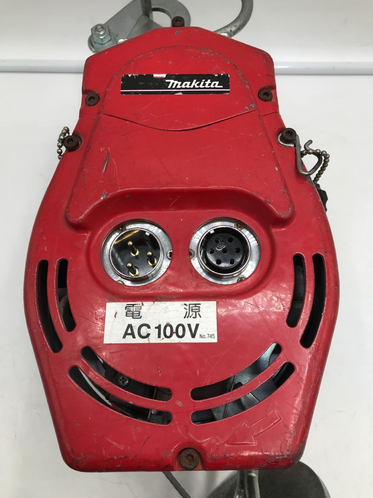 【引取限定】ﾏｷﾀ　ＴＨ６０ＳＰ　小型ホイスト中古品【うるま市田場】 中古品】Makita/マキタ TH60 ☆ 100v小型ホイスト定格荷重60kg/揚程20m
