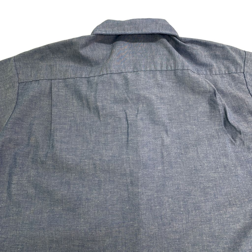 80年代 BIG MAC ビッグマック シャンブレーシャツ ブルー(メンズ XL