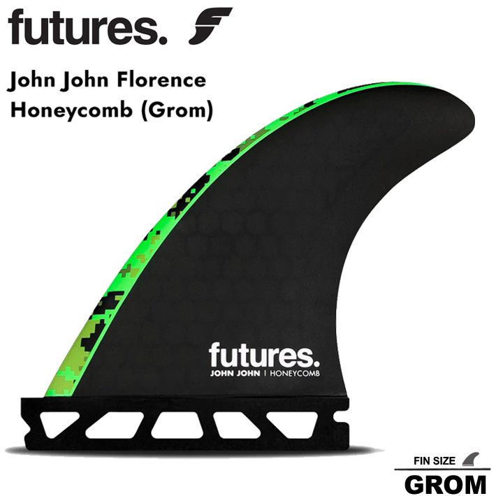 futuresフィン 　ジョンジョンフローレンス John John Florence Alpha (S) | Thruster Fins | Futures Fins Small