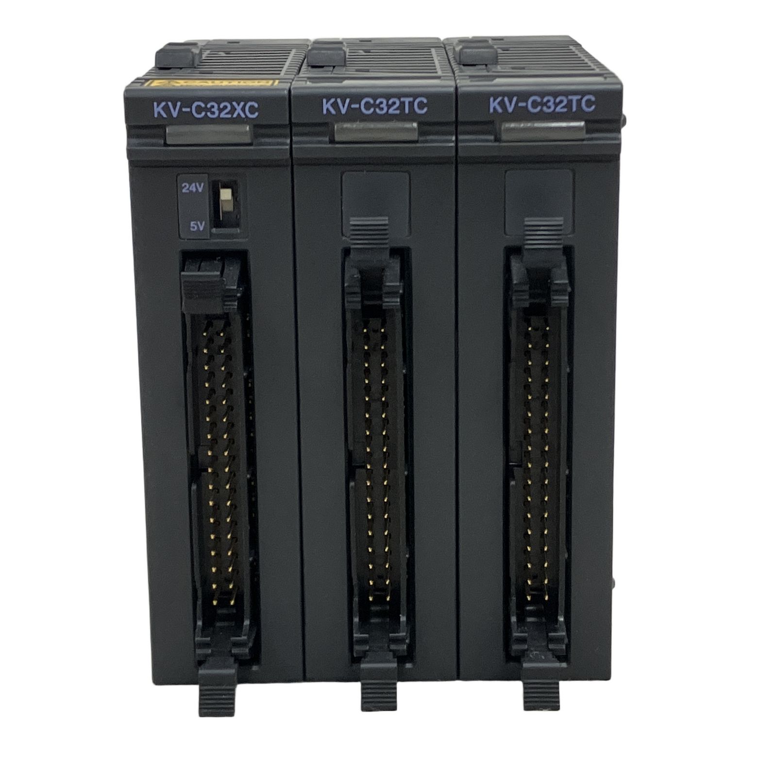 KEYENCE キーエンス KV-C32XC KV-C32TC 出力ユニット 計3点セット