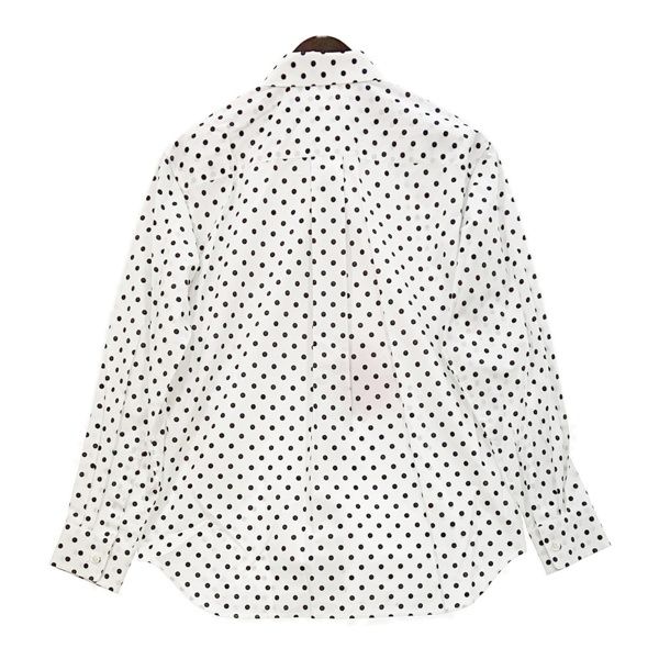 タオコムデギャルソン 花柄刺繍 ホワイト Tシャツ Sサイズ TAO COMME des GARCONS タオ コムデギャルソン ドットシャツ ブラウス