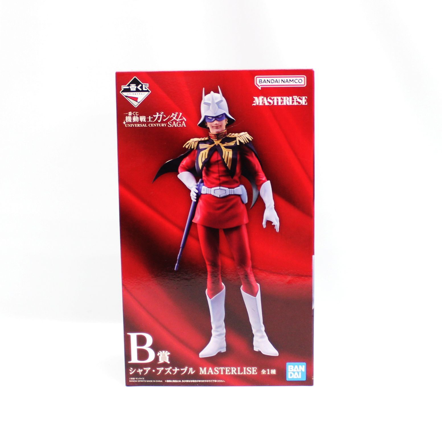 シャア・アズナブル　一番くじ　b賞 BANDAI（バンダイ） B賞 シャア・アズナブルmasterlise 機動戦士