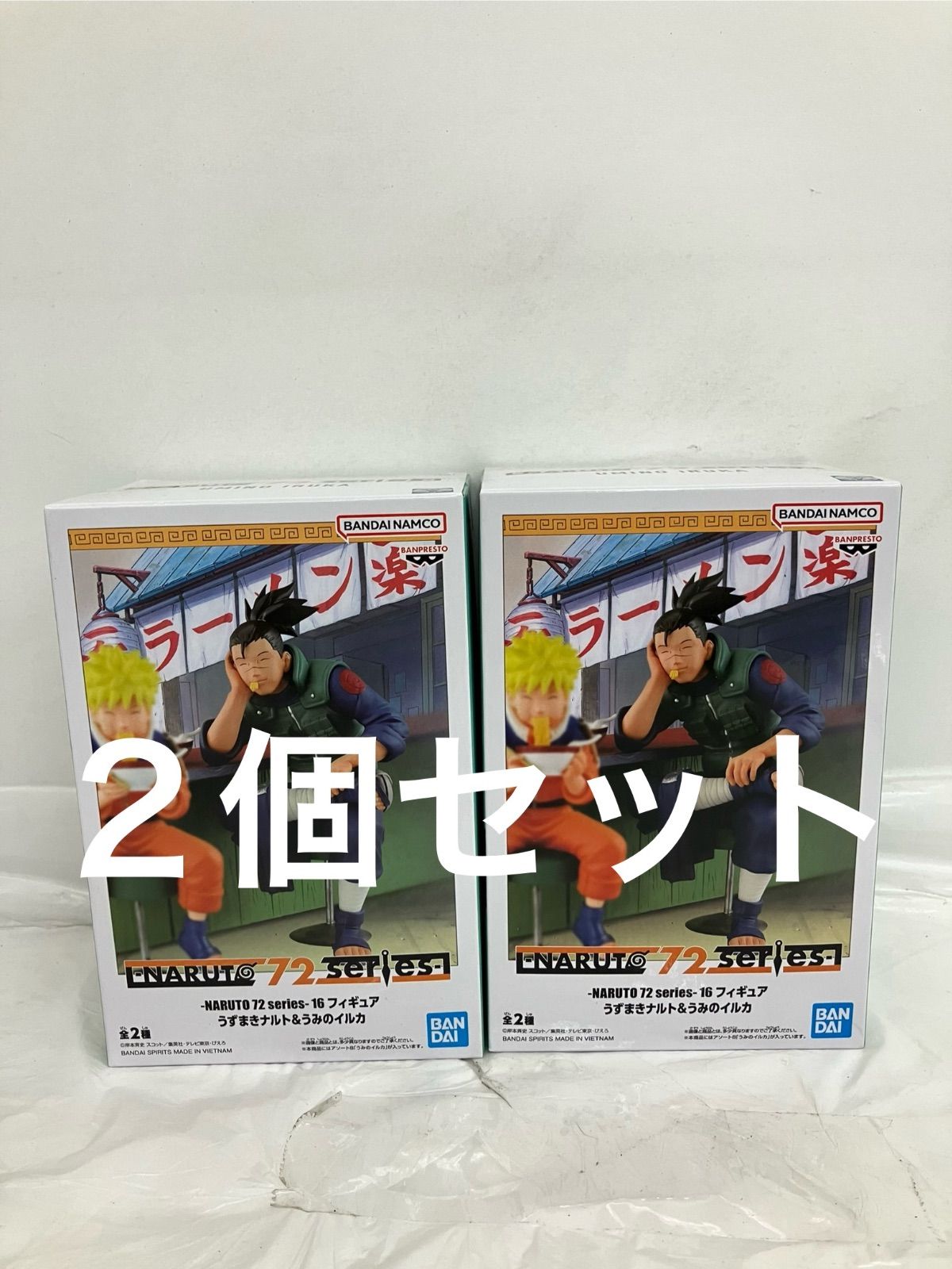 -NARUTO 72 series- 16 うずまきナルト＆うみのイルカ セット NARUTO 72 series- 16 フィギュア うずまきナルト＆うみのイルカ│株式