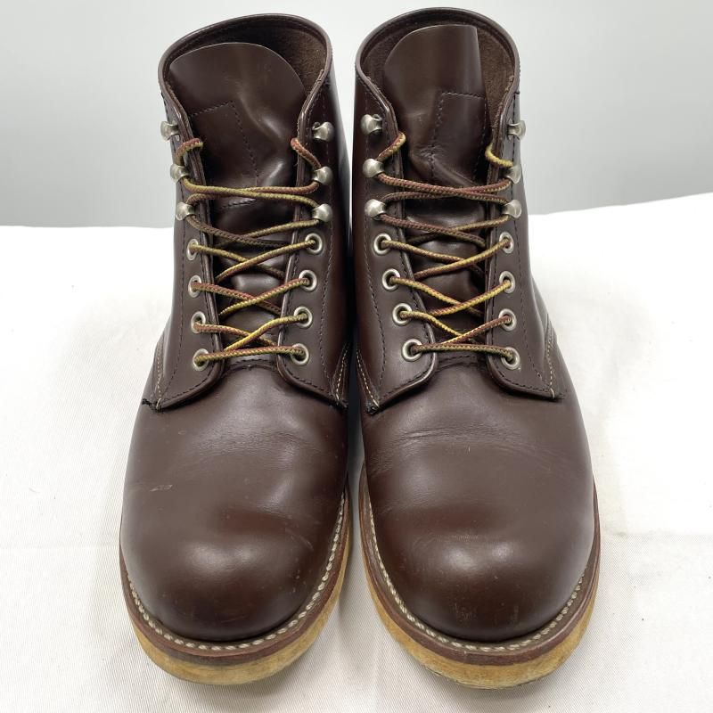 【中古】RED WING 8134 プレーントゥブーツ 27㎝ チョコレートカラー ブーツ レッドウィング[17][240017765471] 中古】RED WING 8134 プレーントゥブーツ 27㎝ チョコレートカラー