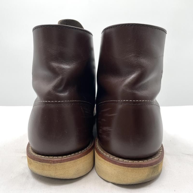 中古】RED WING 8134 プレーントゥブーツ 27㎝ チョコレートカラー