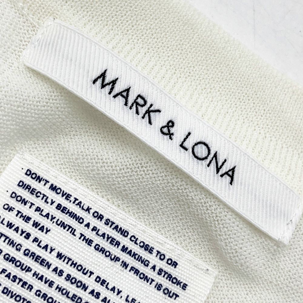 ゴルフ サイズ：L MARK&LONA マークアンドロナ ニットカーディガン